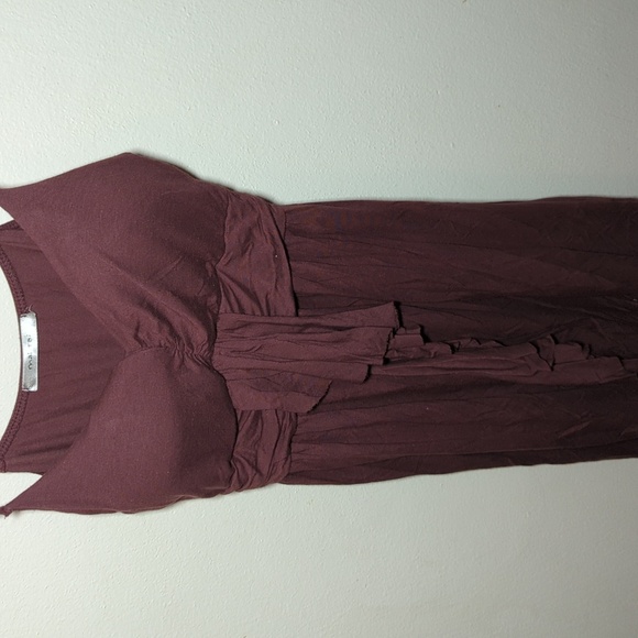 Mai Tai Purple Ruffle Front Sundress with Spaghetti Straps Women's Size XS* - Picture 3 of 4